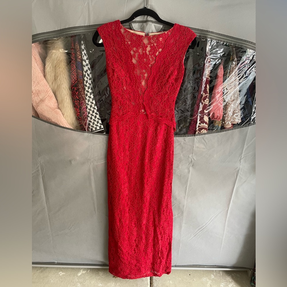 Ralph Lauren Lace Gown
